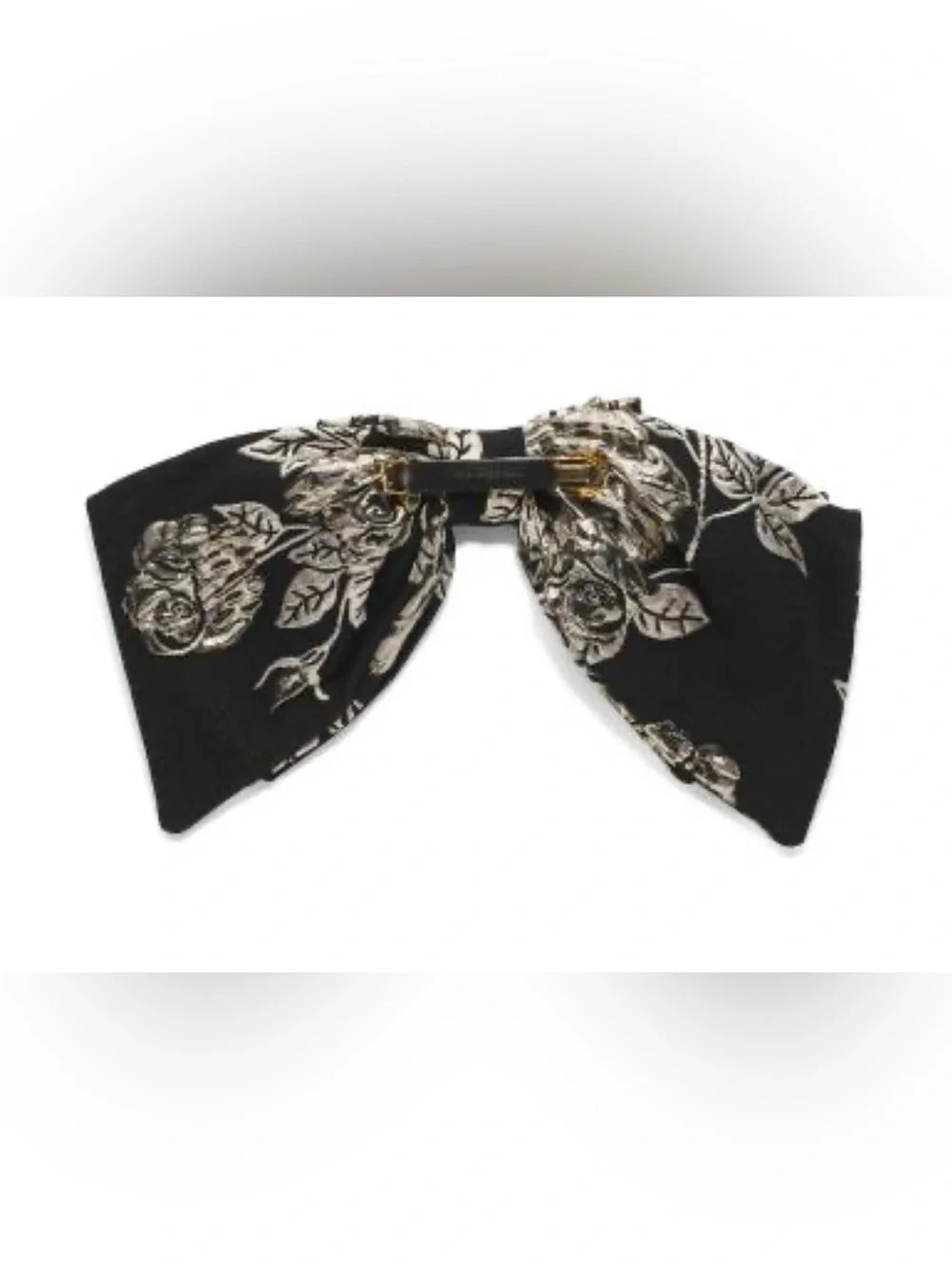 Lele Sadoughi Elizabeth Floral Jacquard Barrette - NWT
